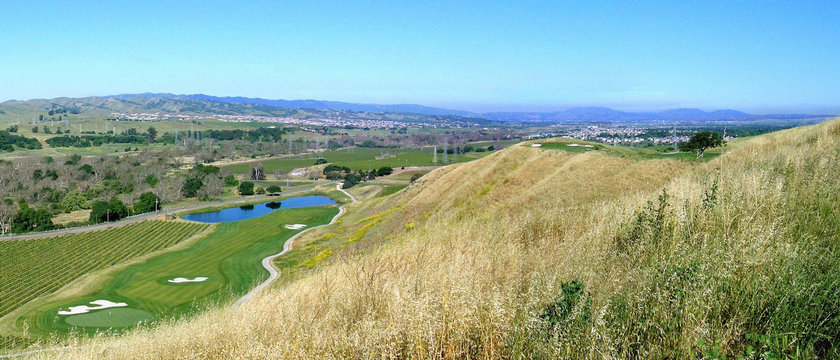 Livermore, CA : Livermore from Wente's 10th tee
