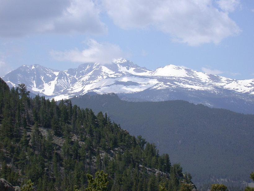 Estes Park, CO : Estes Park, CO, view from top of aerial tram