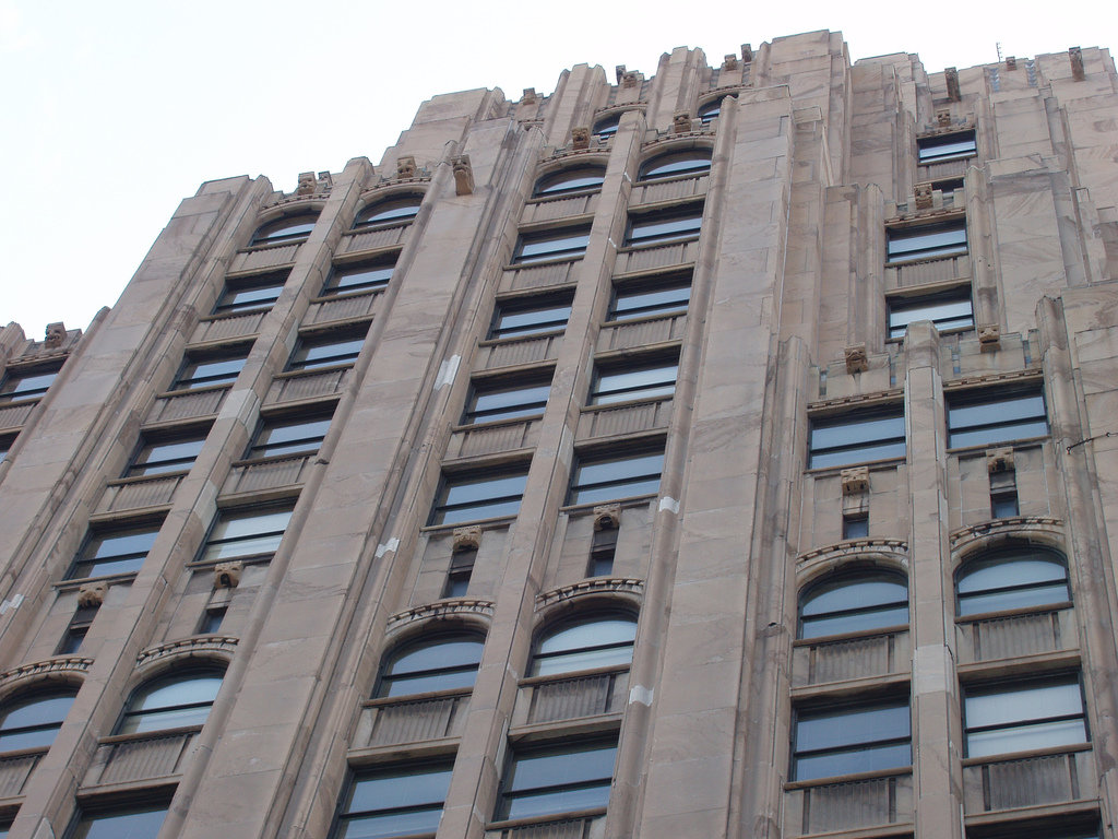 Detroit, MI : Fischer Building detail - Detroit, MI
