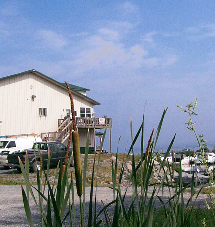 Bridgeport, NY A view of Oneida Lake from a Bridgeport marina near