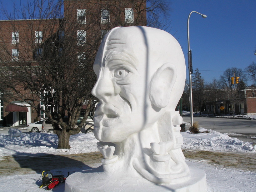 Glens Falls, NY: Ice Sculpture