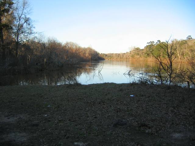 Americus, GA : Flint River east of Americus, Georgia