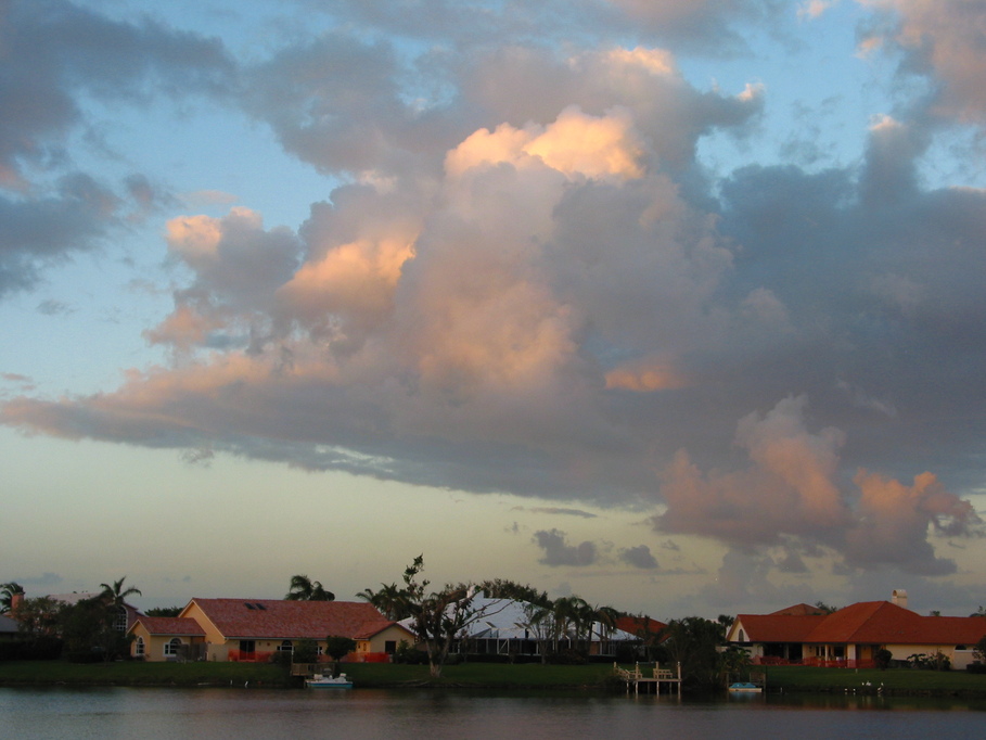Wellington, FL: Sunset, Lake Greenview
