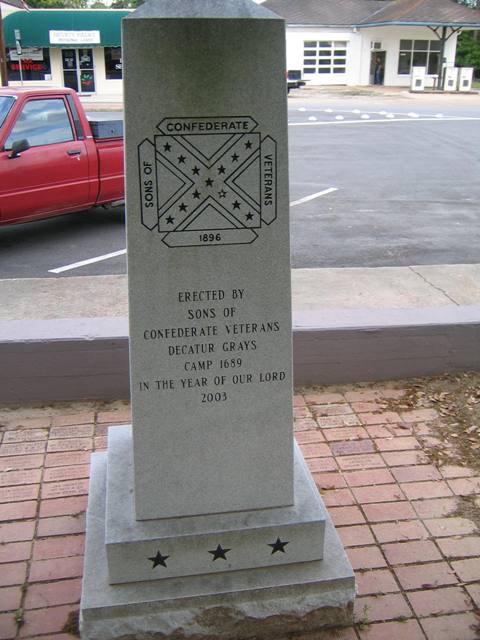 Colquitt, GA : Confederate Monument, Miller County Courthouse, Colquit, Georgia