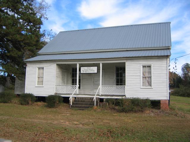 Buena Vista, GA: Old Tazewell Schoolhouse, near Buena Vista, Georgia