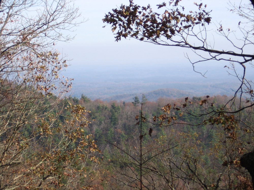Dawsonville, GA : View from Len Foote Trail in Dawsonville, Georgia