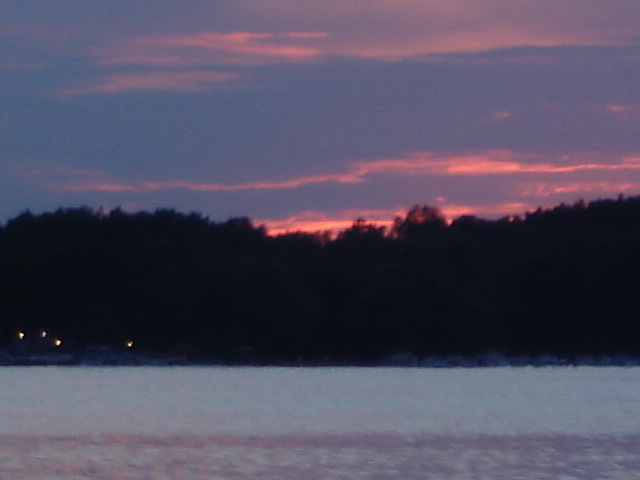 East Grand Rapids, MI: A night on the lake