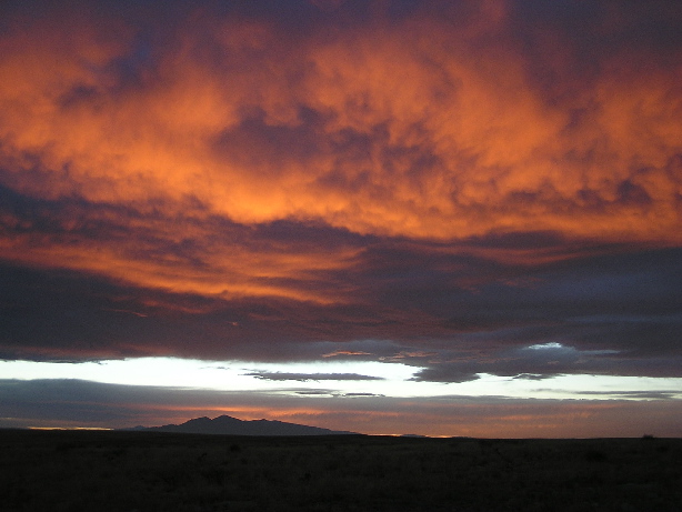 Roswell, NM : sunset in Roswell