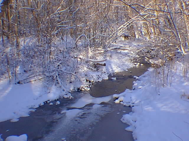 Montrose-Ghent, OH : Winter in Ghent