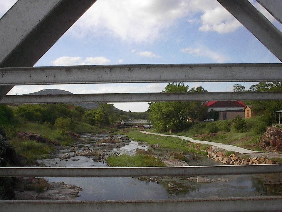 Medicine Park, OK : View from the bridge in Medicine Park