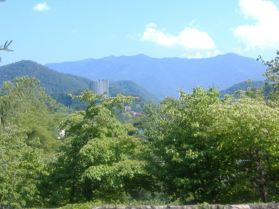 Gatlinburg, TN : The mountains around Gatliburg