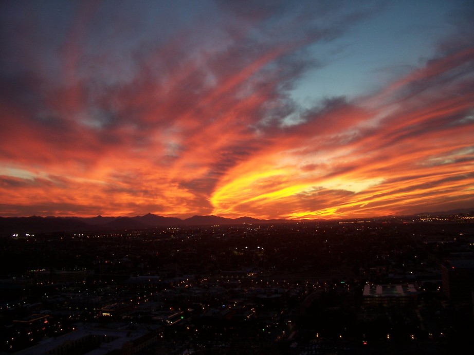 Tempe, AZ: Tempe, Arizona (ASU) Sunset