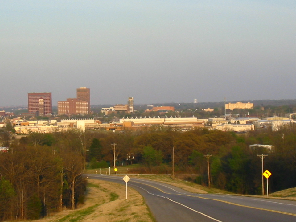 Bartlesville, OK: Downtown Bartlesville from the west