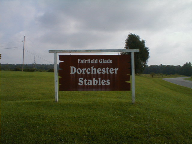 Fairfield Glade, TN : Thge stables at Fairfield Glade