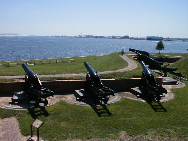 Baltimore, MD : Fort McHenry across from Inner Harbor, Baltimore, MD