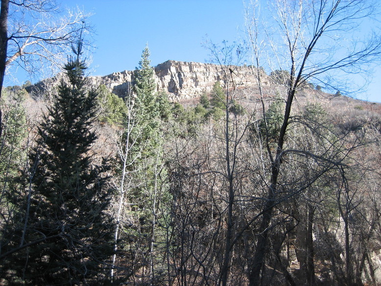 Tijeras, NM : gravel part of Route 14 heading in to Tijeras