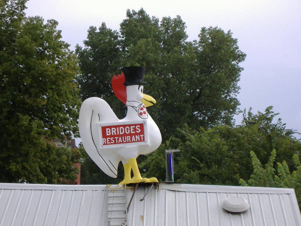 Princeton, IA : Princeton IA Giant Chicken