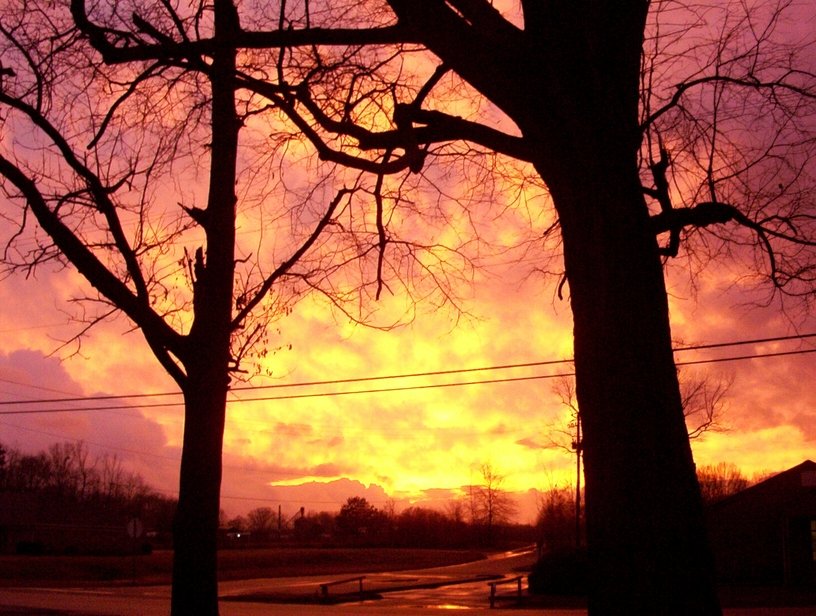 Walnut Grove, MS Sunset over The Post Office photo, picture, image