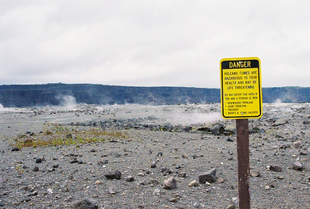 Volcano, HI : Volcanic Fumes, Volcano, HI
