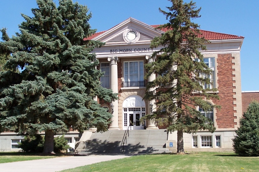 Basin, WY: Big Horn County Court House