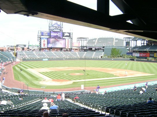 Denver, CO: Coors Field Baseball Game