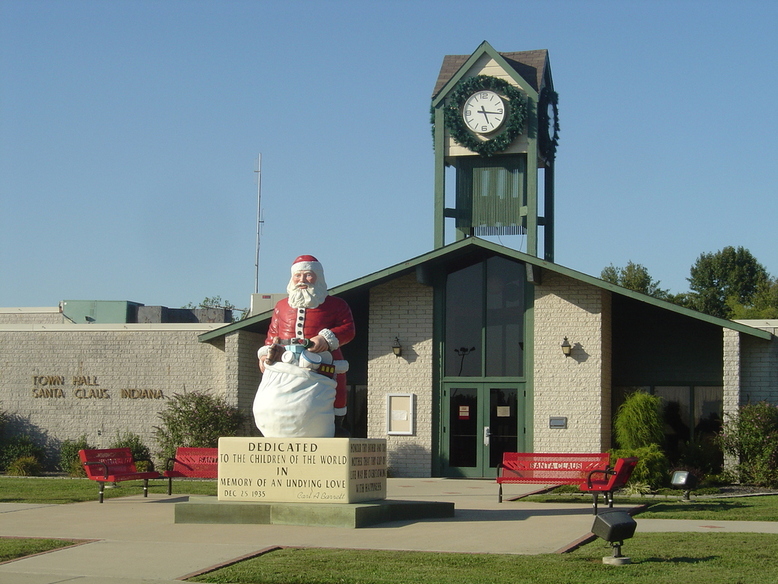Santa Claus, IN: Town Hall - Santa Claus, Indiana
