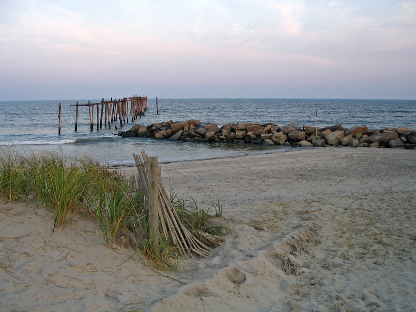 Ocean City, NJ: Beach at 59th Street, taken September 8th, 2006