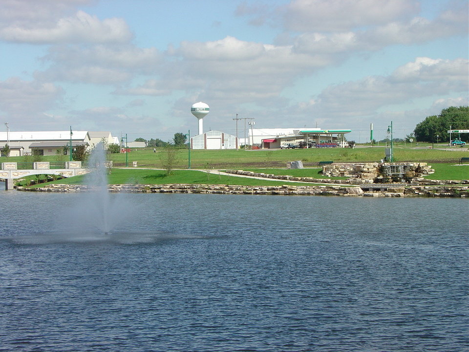 North Liberty, IA: Picture from Liberty Centre Park in North Liberty, IA