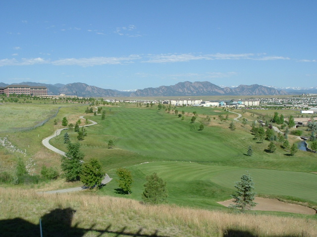 Broomfield, CO: View of Omni Interlocken Golf Course