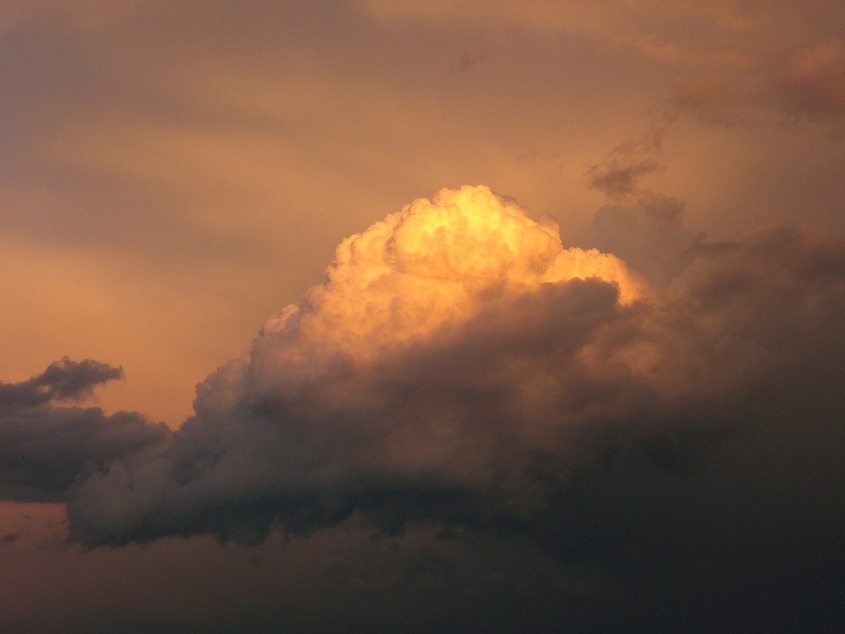 Kansas City, KS: Evening clouds over kansas city kansas