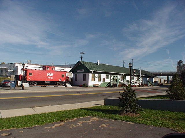 Rocky Mount, VA : Old Train Depot photo, picture, image (Virginia) at