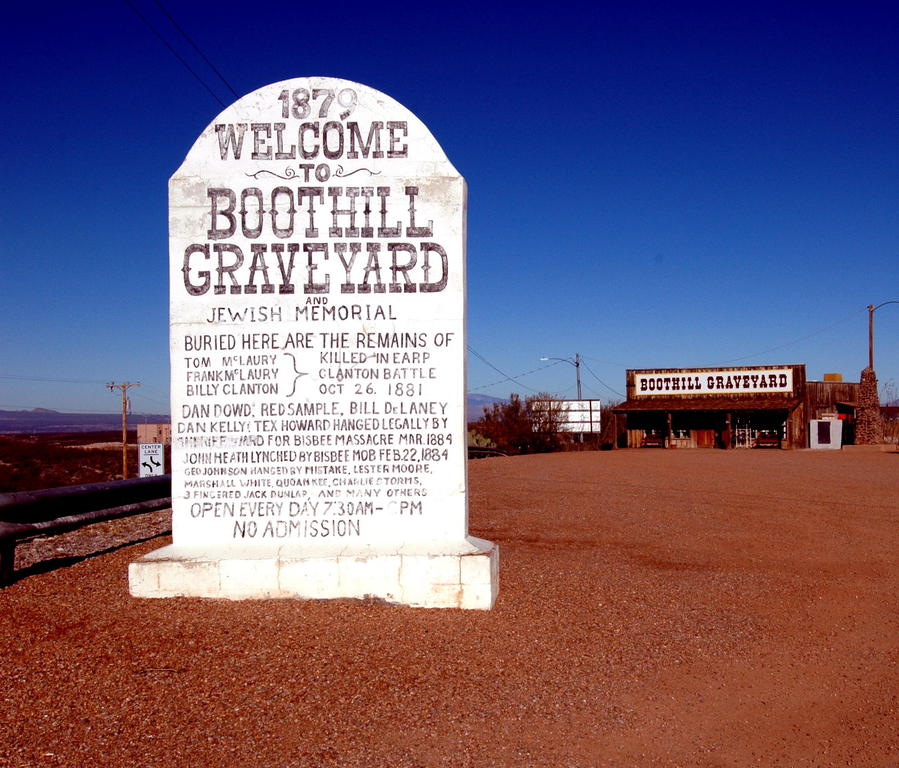 Tombstone, AZ: tombstone, az. boot hill