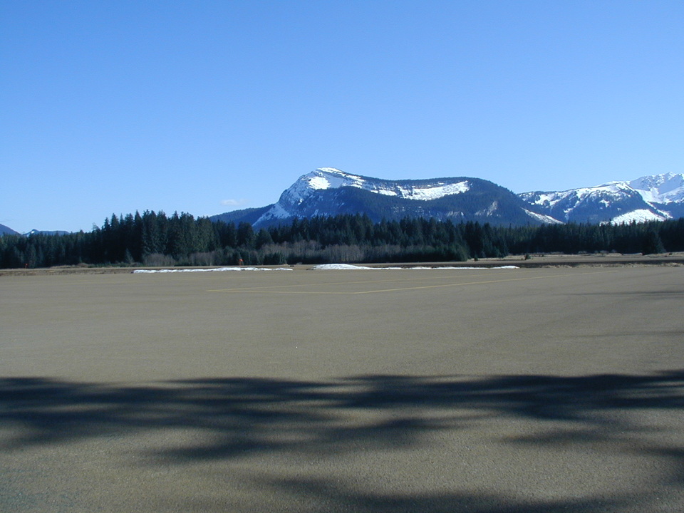 Hoonah, AK Looking at Elephant Mountian from Hoonah Airport photo