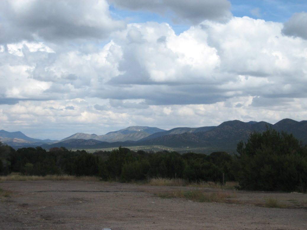 Cedar Crest, NM : Just north of the town of Cedar Crest, NM on Route 14