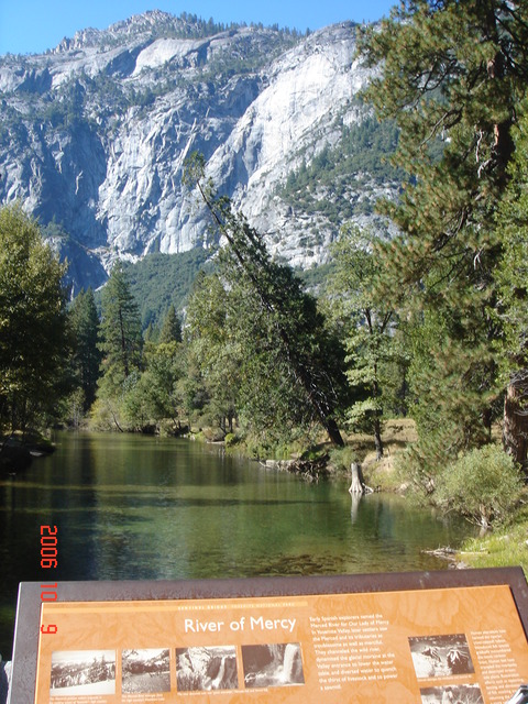 Yosemite Valley, CA : Yosemite Valley; CA : Picture of the Merced River