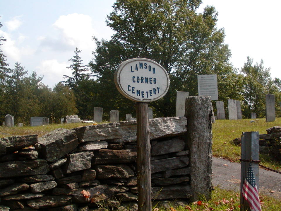 Burlington, CT: Lamson Corner Cemetery