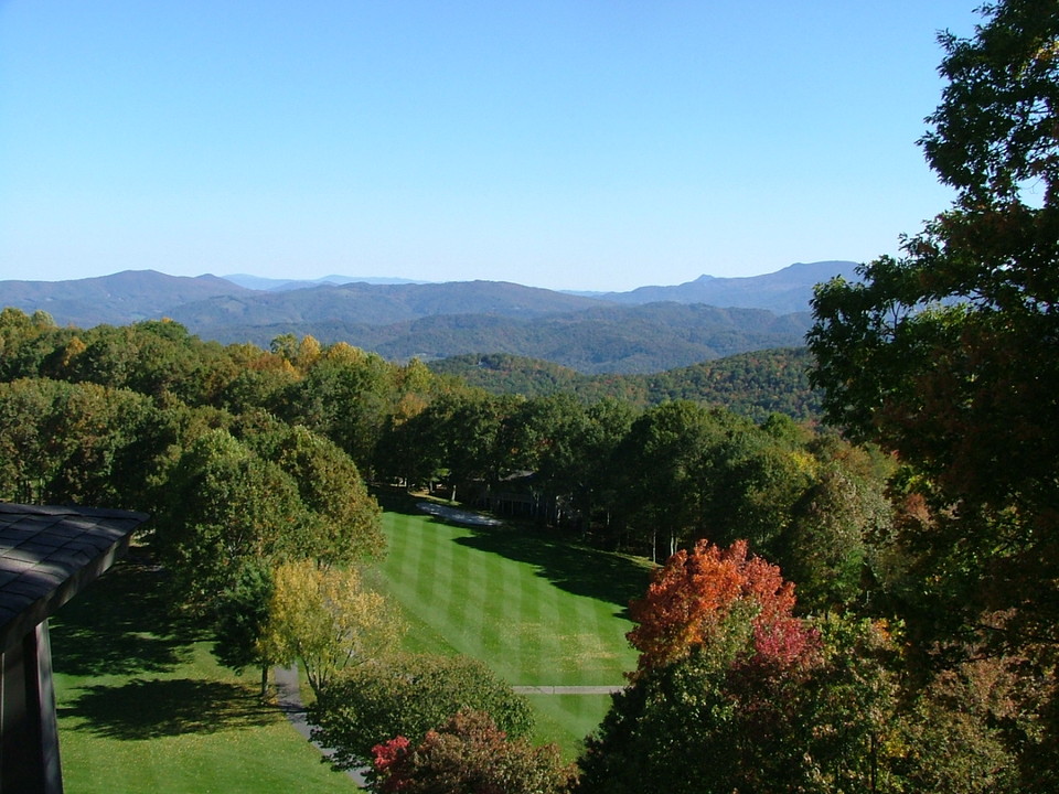 Beech Mountain, NC Tee 10 and Fairway 14, Beech Mountain Golf