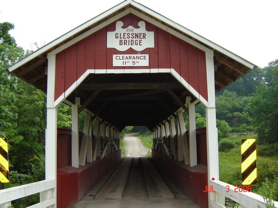 Shanksville, PA: Glessner Covered Bridge