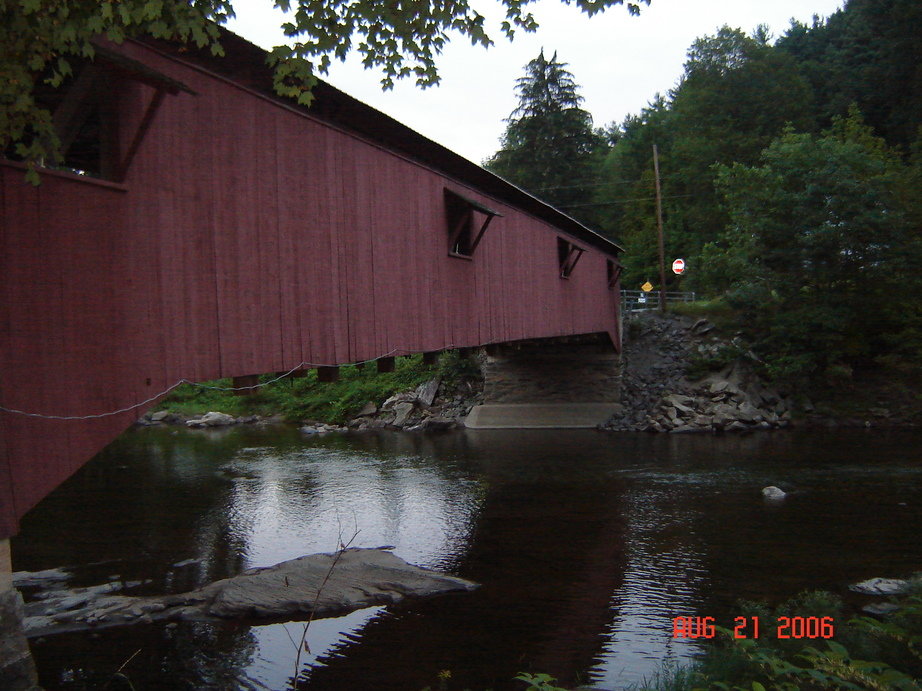 Laporte, PA Forksville Covered Bridge photo, picture, image