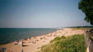 Saugatuck, MI : Beach in Saugatuck, MI