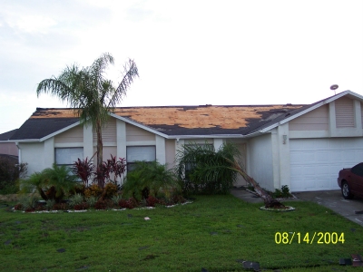 Kissimmee, FL: The day after....Hurricane Charlie....8/13/2004