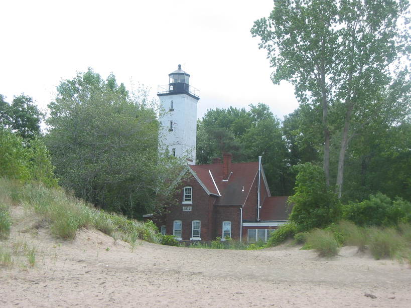 Erie, PA: The lighthouse on Presque Isle