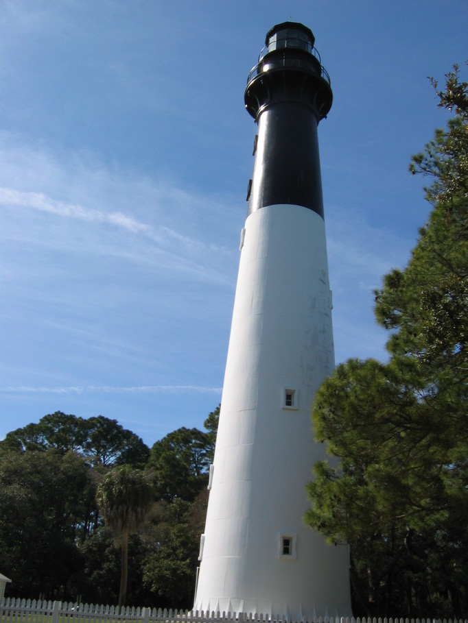 Beaufort, SC : Hunting Island lighthouse