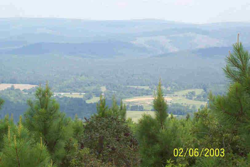 Clayton, OK : View from top of Mountains surrounding Clayton, Ok photo