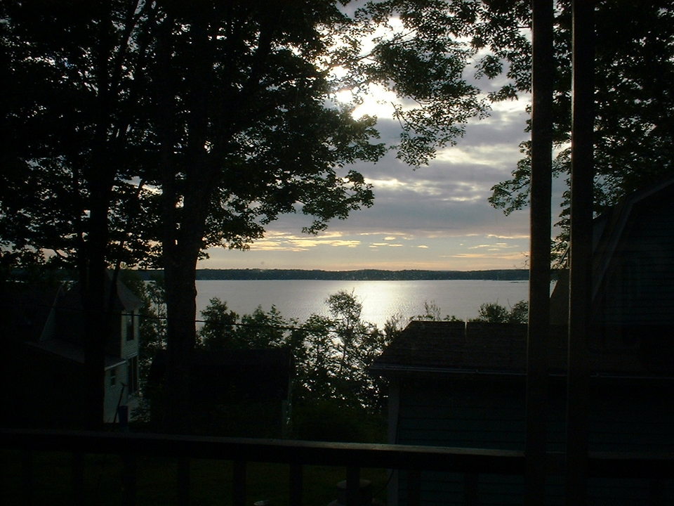 Northport, ME: Sunrise at Temple Heights August, 2005