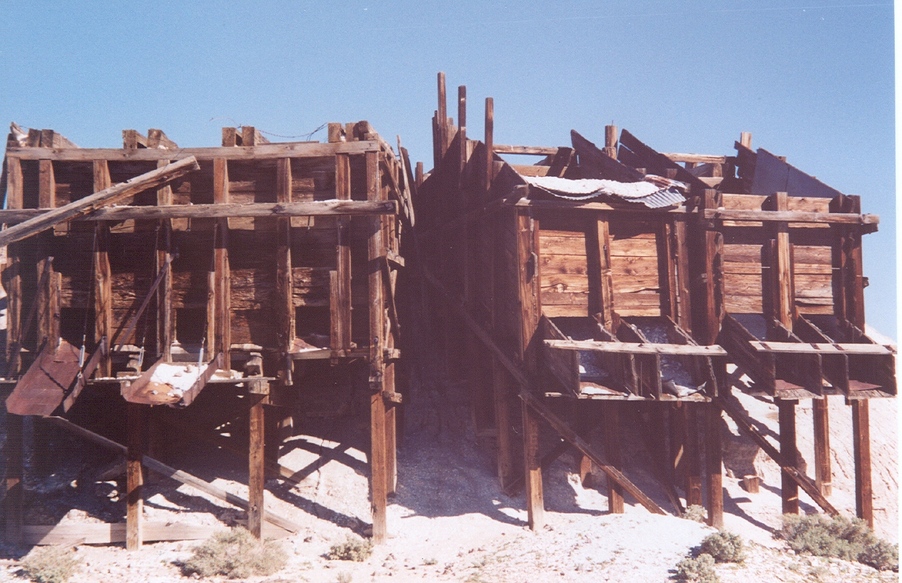 Pahrump, NV: Abandoned silver mine just outside of town