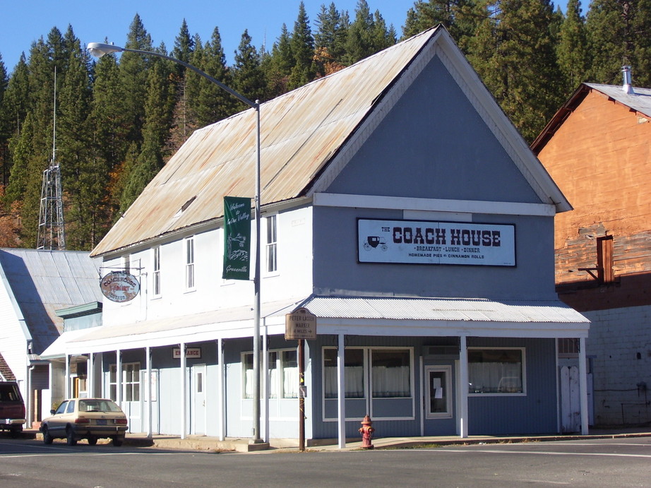 Greenville, CA: Coach House Cafe
