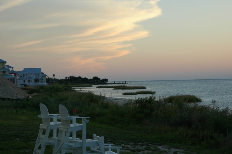 Cape Charles, VA : Sunset at Cape Charles