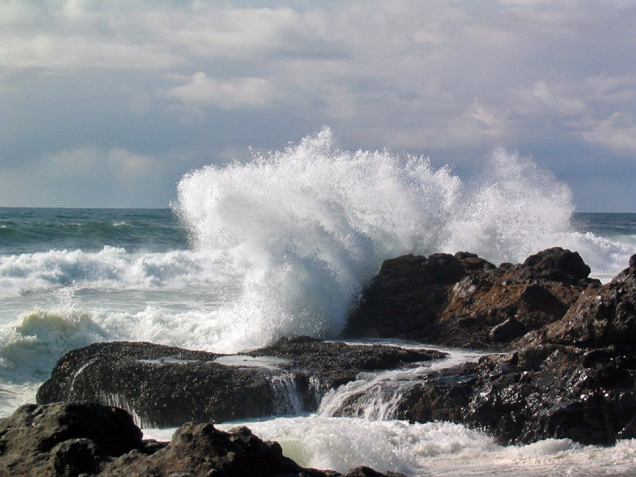 Yachats, OR : Smelt Sands State Part