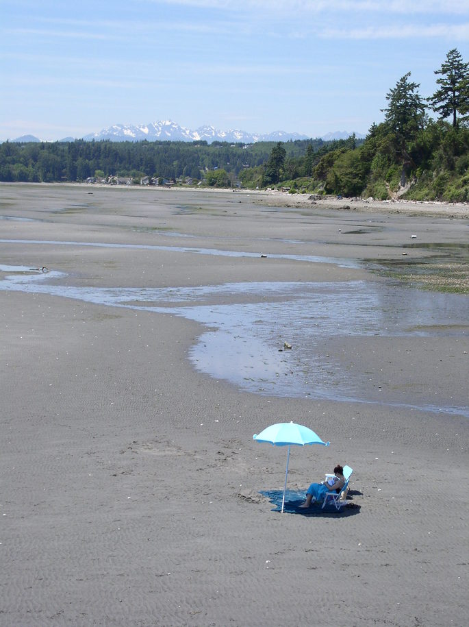 Indianola, WA Sun bathing in Indainola photo, picture, image